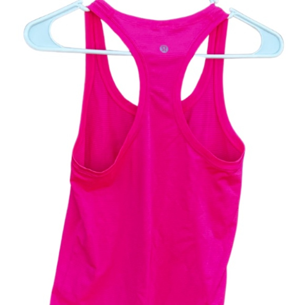 Lululemon Athletica Vibrant Pink Tank Top